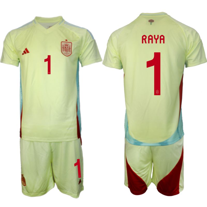 Men 2024-2025 Season Spain away green 1 Soccer Jersey